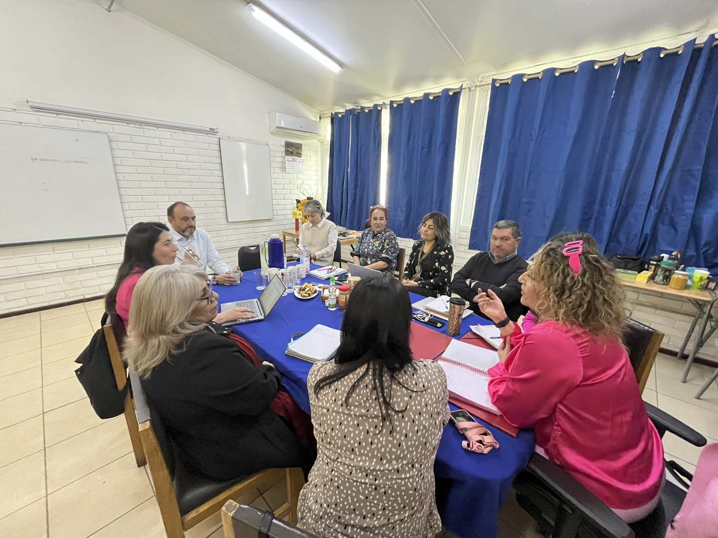 Director del SLEP Los Andes culmina visitas y diálogos con todas las comunidades escolares antes del traspaso