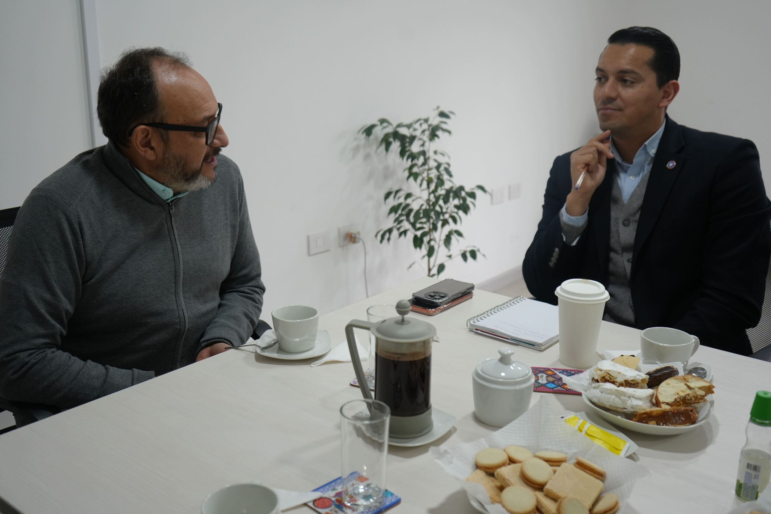 SLEP Los Andes y diputado Benjamín Lorca sostienen reunión de trabajo para fortalecer la educación pública del territorio